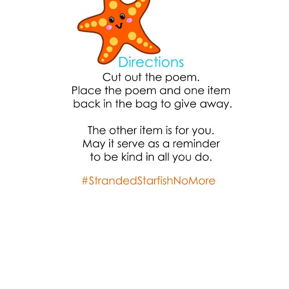 Stranded Starfish No More ELFercise Kit - Picture 4 of 6
